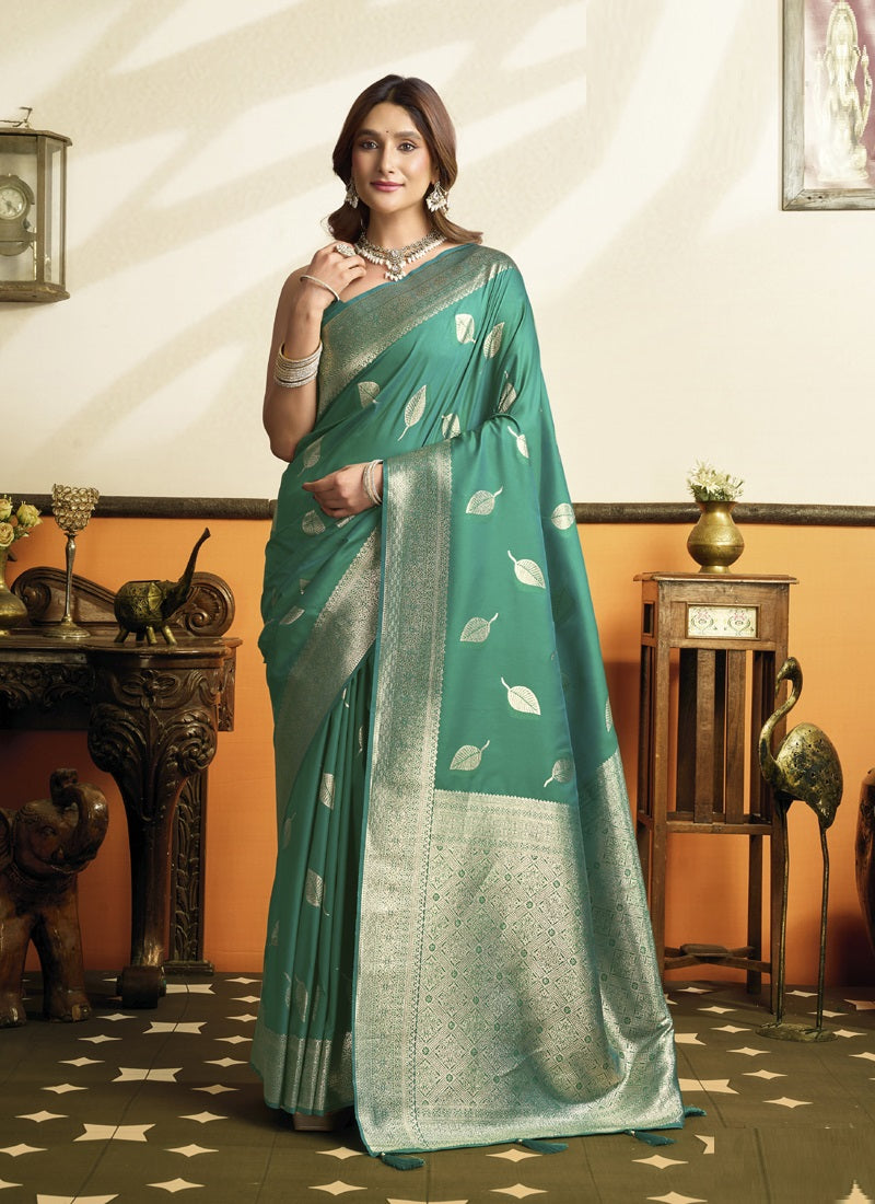 Soft Silk Saree with Tassels Festival Wear Saree