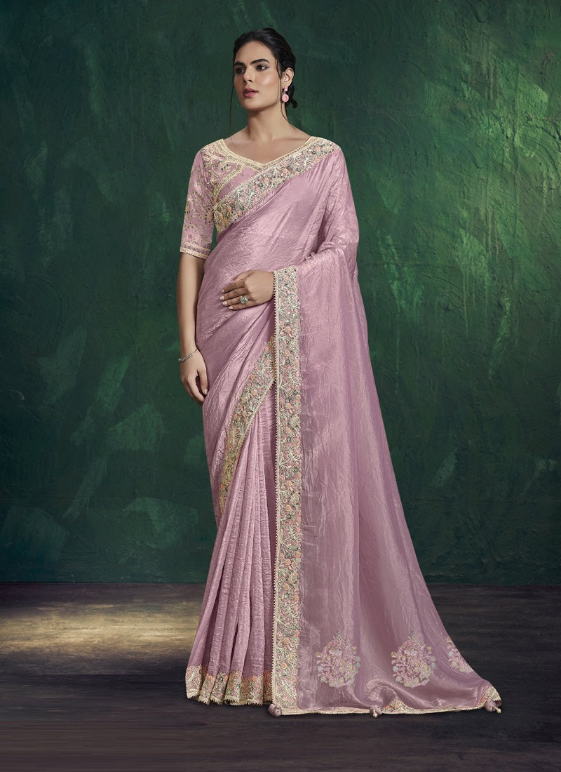 Elegant Designer Saree For Party & Festive Wear