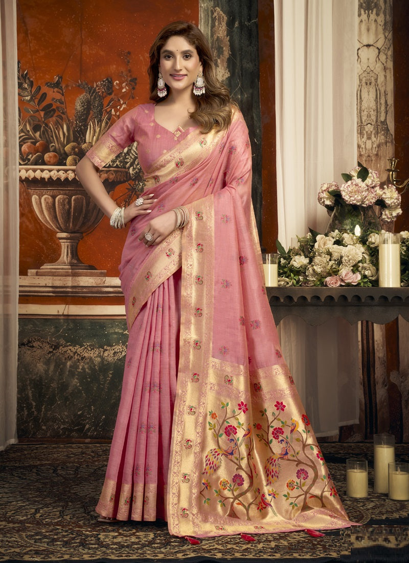 Super Kota Zari Border Festival Wear Saree
