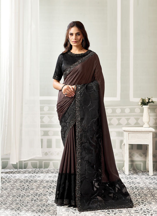 Elegant Fancy Fabric Designer Saree