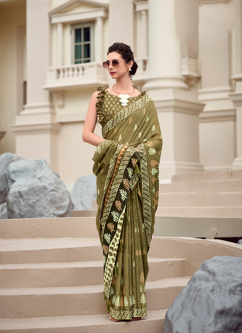 Patola Silk Party Wear Designer Saree