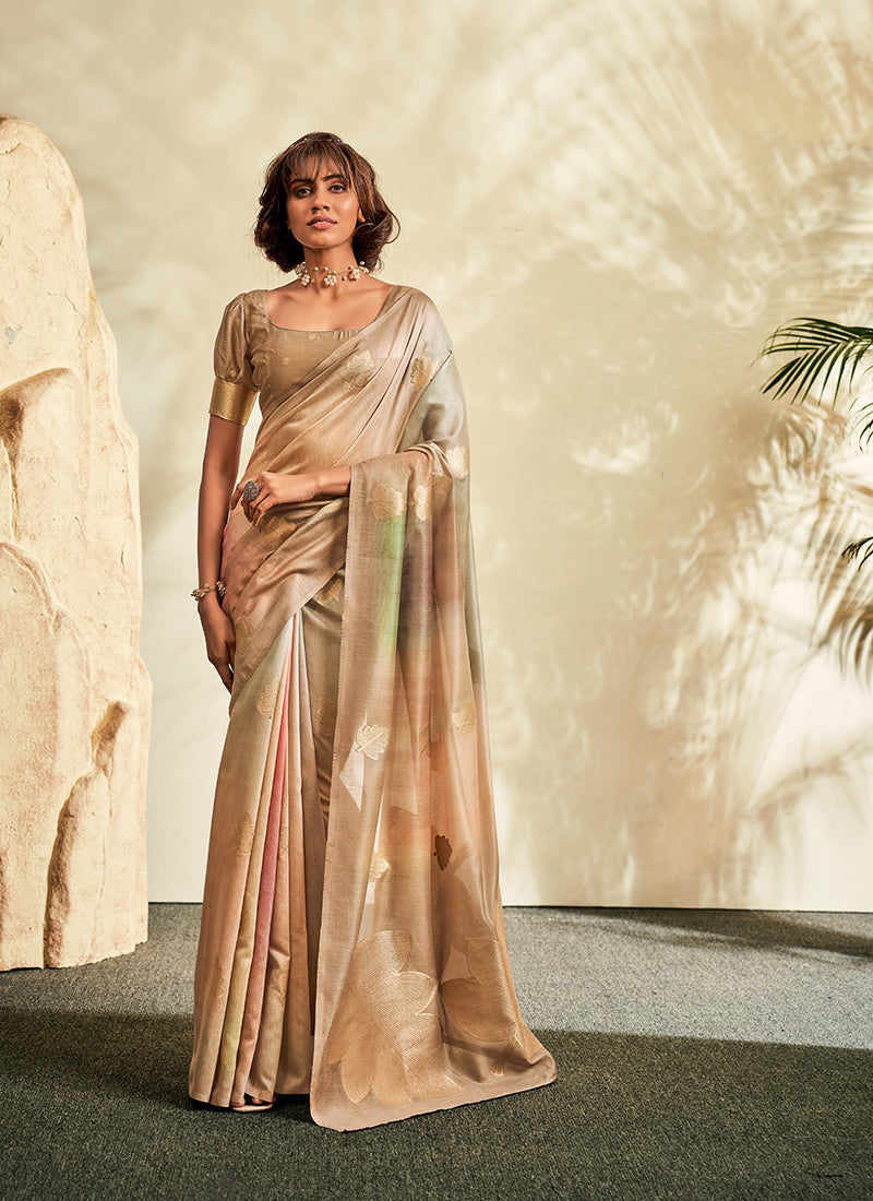 Elegant Handloom Silk Saree