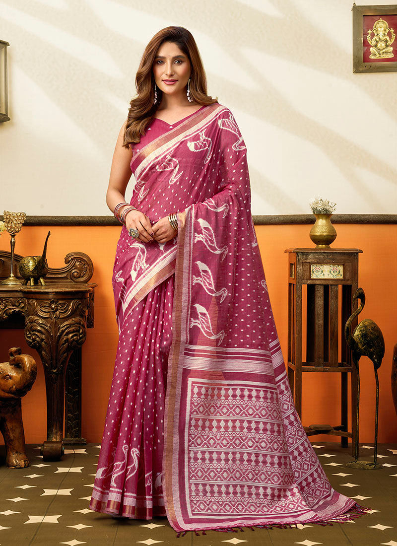 Classic Cotton Casual Wear Saree