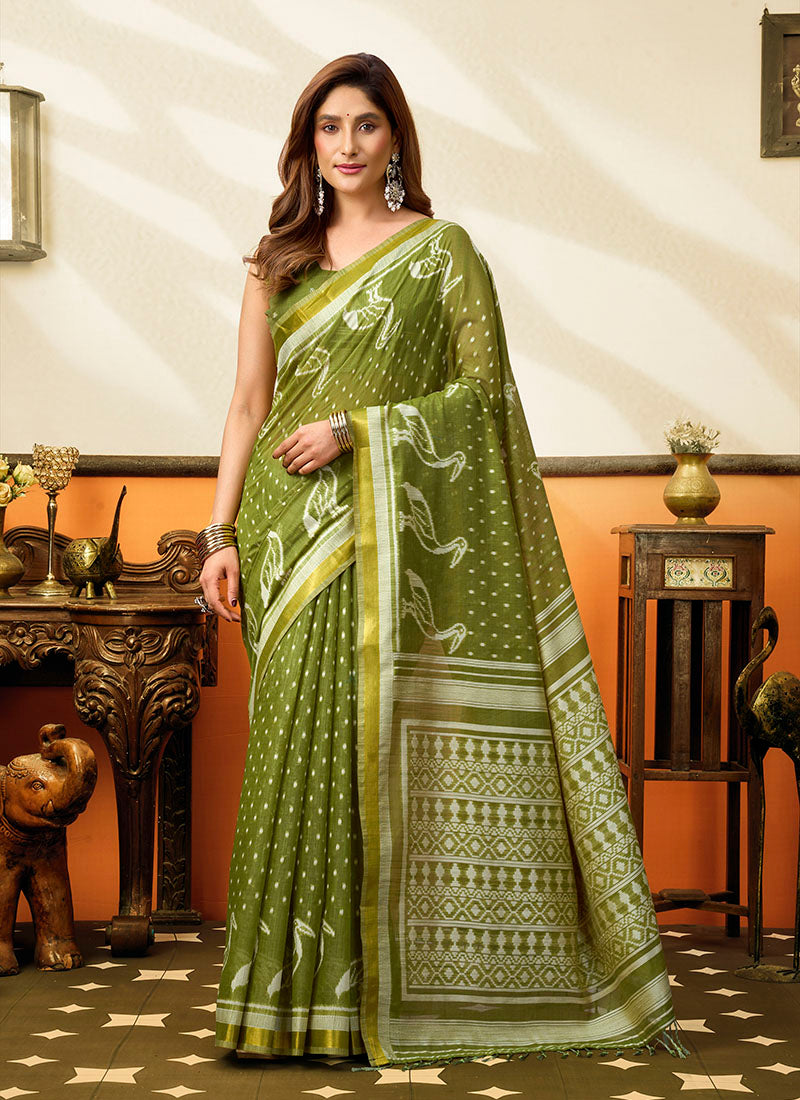 Classic Cotton Casual Wear Saree
