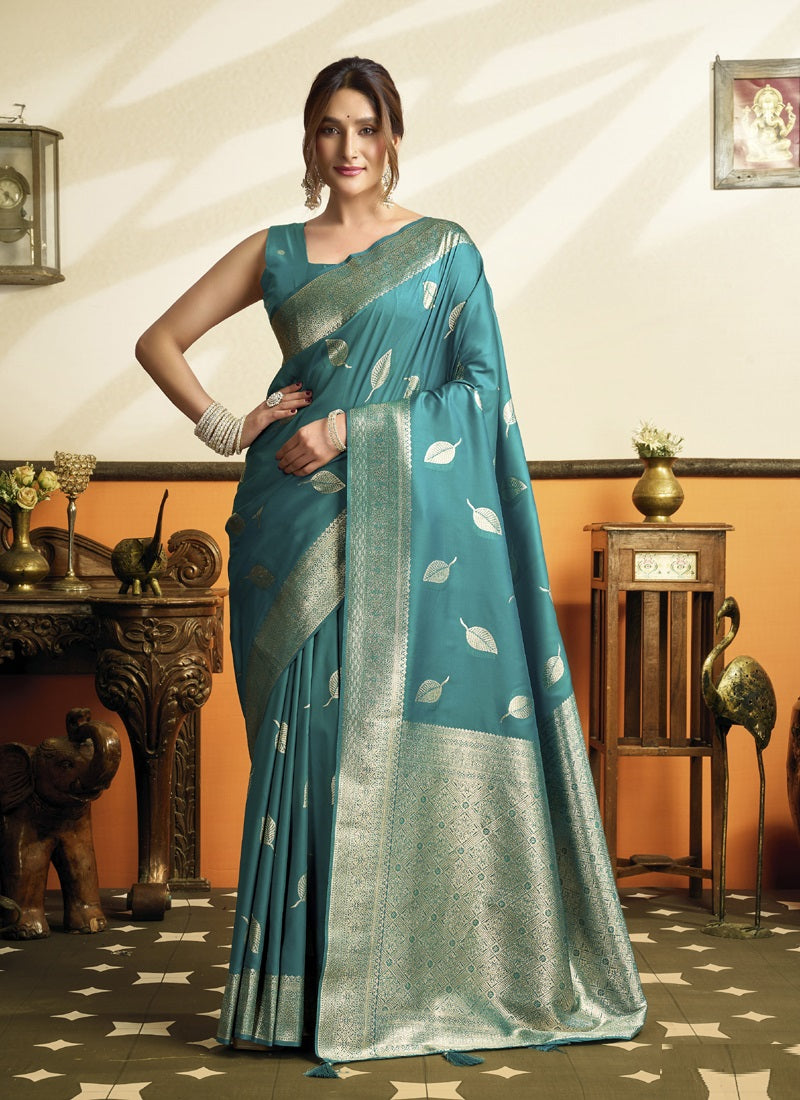 Soft Silk Saree with Tassels Festival Wear Saree