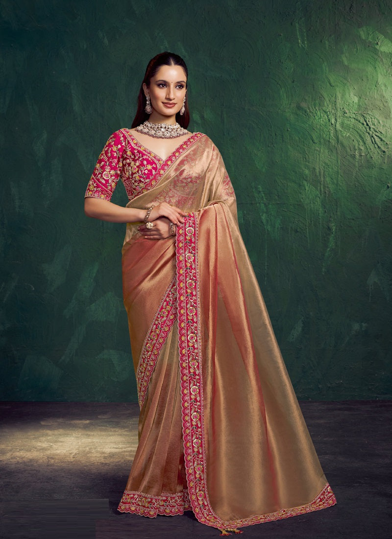 Elegant Designer Saree For Party & Festive Wear