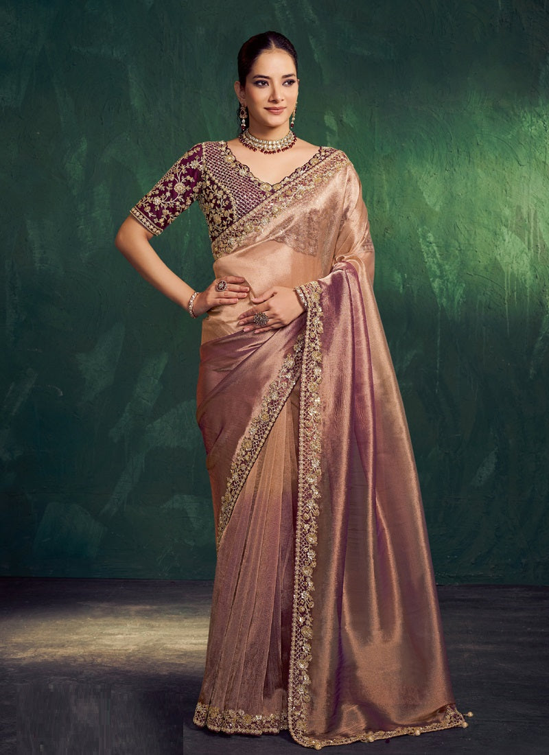 Elegant Designer Saree For Party & Festive Wear