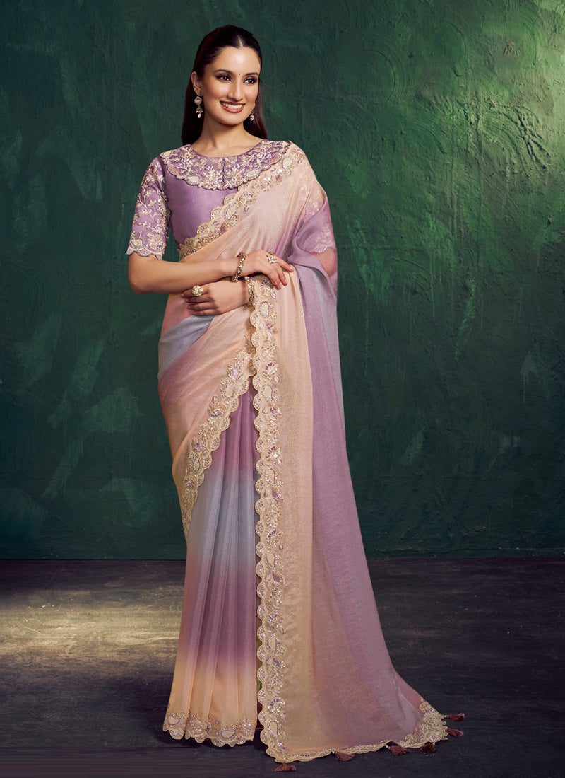 Elegant Designer Saree For Party & Festive Wear
