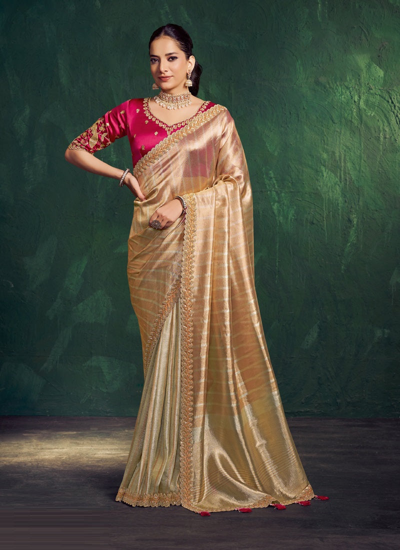 Elegant Designer Saree For Party & Festive Wear