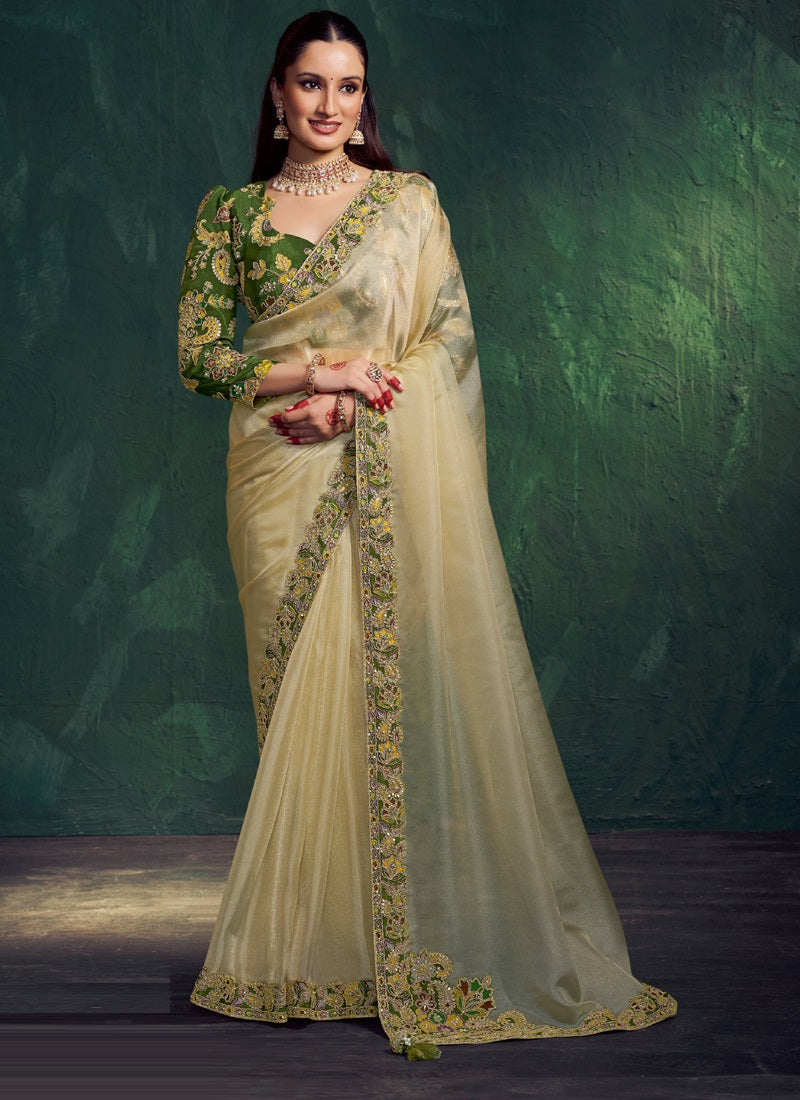 Elegant Designer Saree For Party & Festive Wear