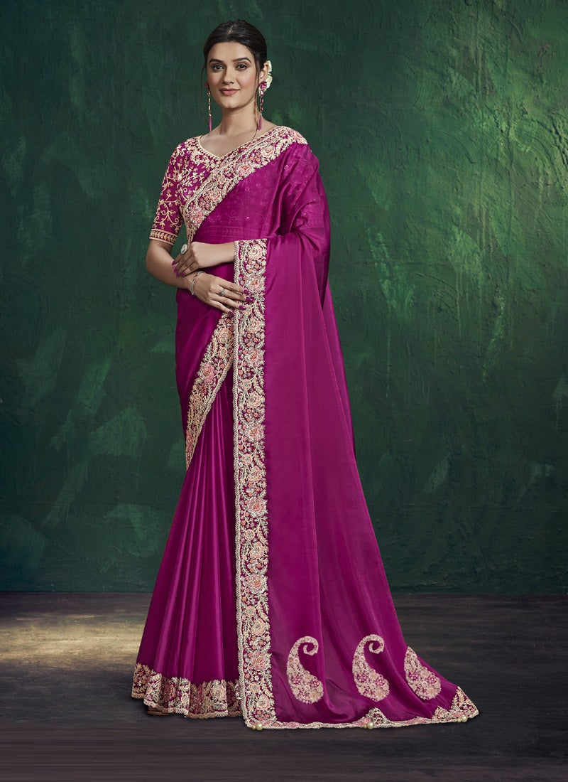 Elegant Designer Saree For Party & Festive Wear