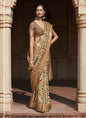 Beige Handloom Silk Digital Printed Casual Wear Saree