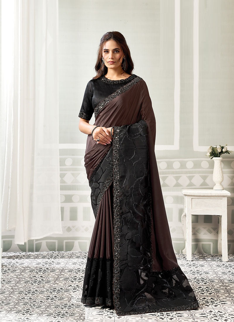 Elegant Fancy Fabric Designer Saree