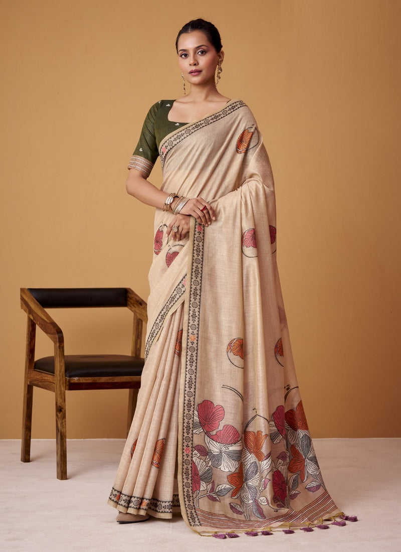 Designer Jamdani Cotton Saree Collection