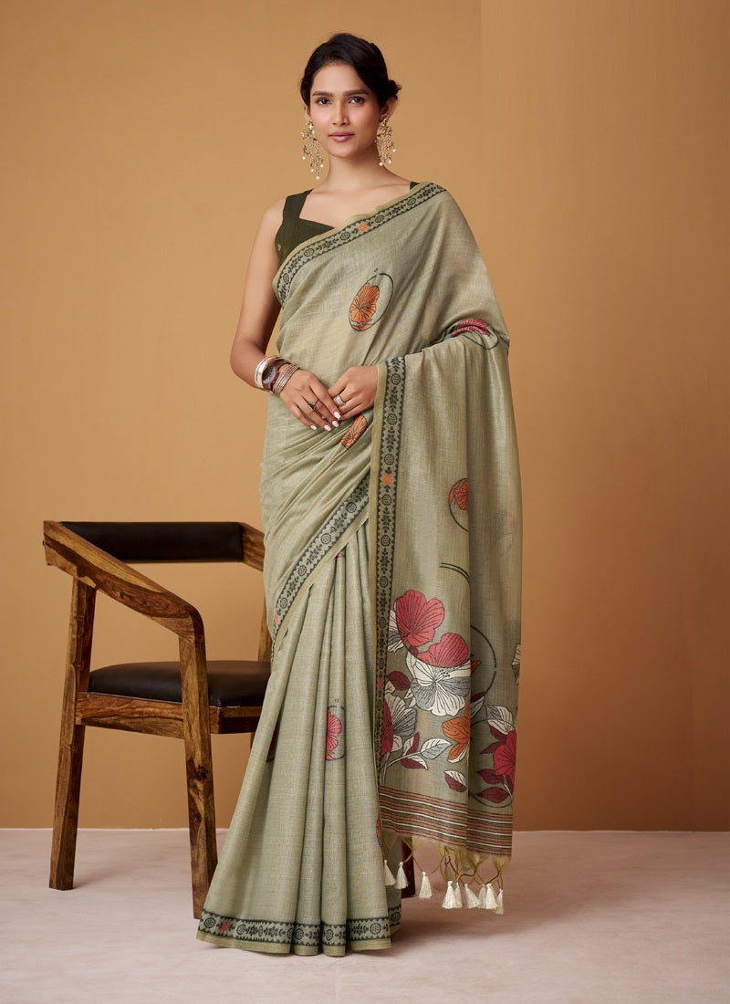 Designer Jamdani Cotton Saree Collection