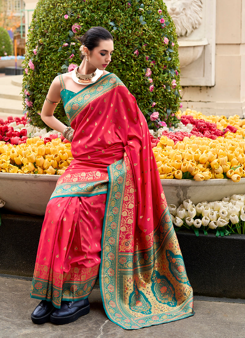 Banarasi Silk Festive Wear Saree