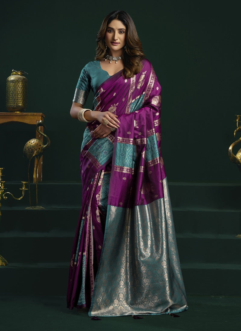 Soft Silk With Fancy Pumpum Saree