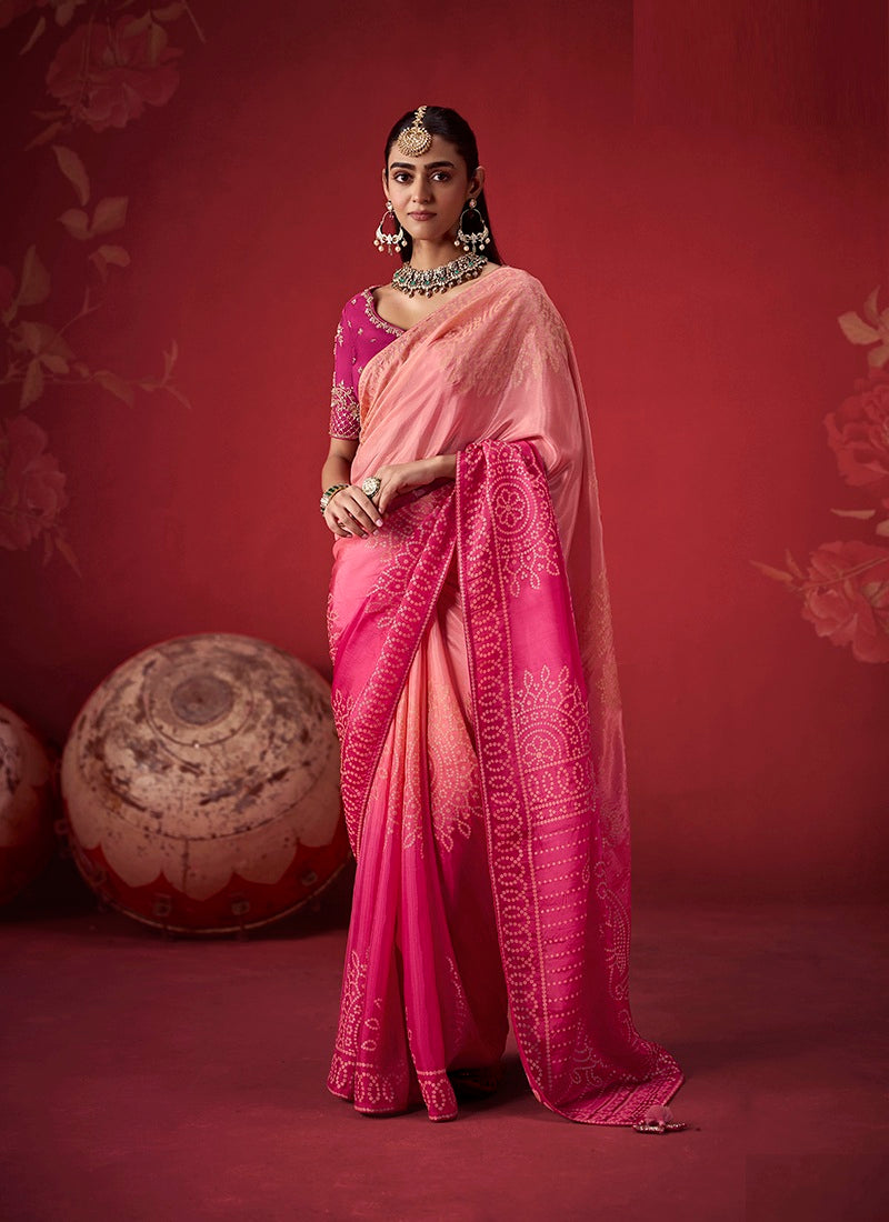 Dola Silk Zari Woven Party Wear Saree